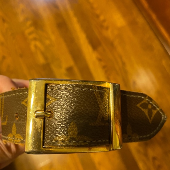 Louis Vuitton belt. Size 32. Brown monogram. - Picture 8 of 8